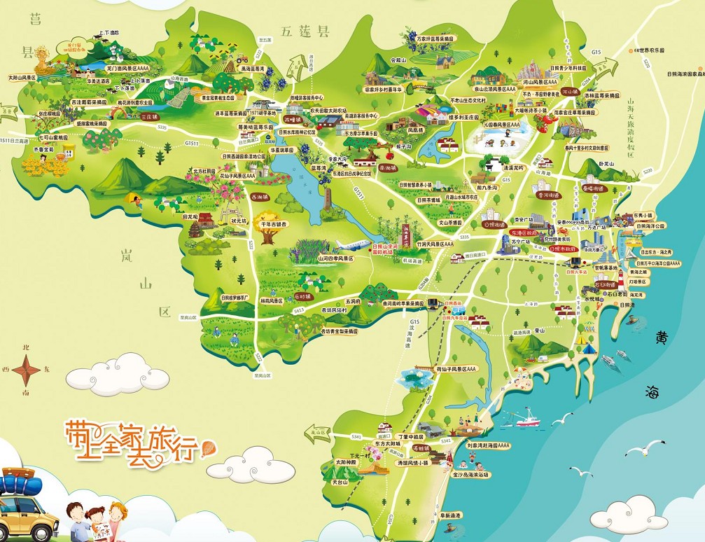 安龙景区使用手绘地图给景区能带来什么好处？